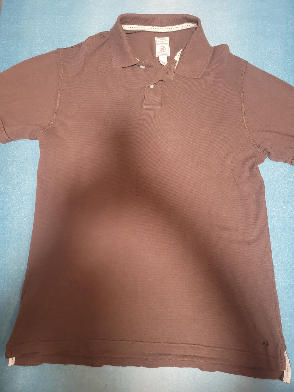 Red Camel Brown Men's Polo Shirt - Short Sleeve